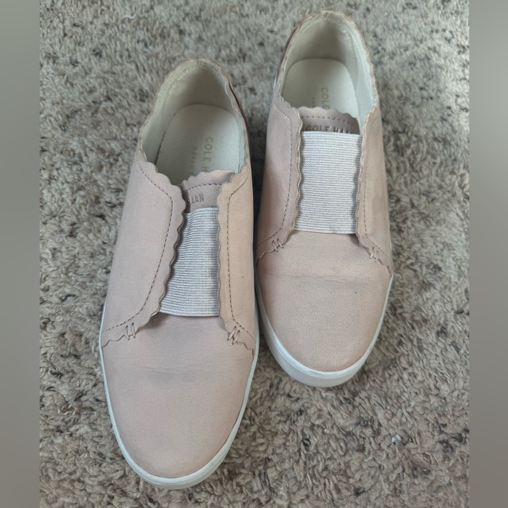Cole Haan Grand Slip-On Sneakers -‎ Size 7.5